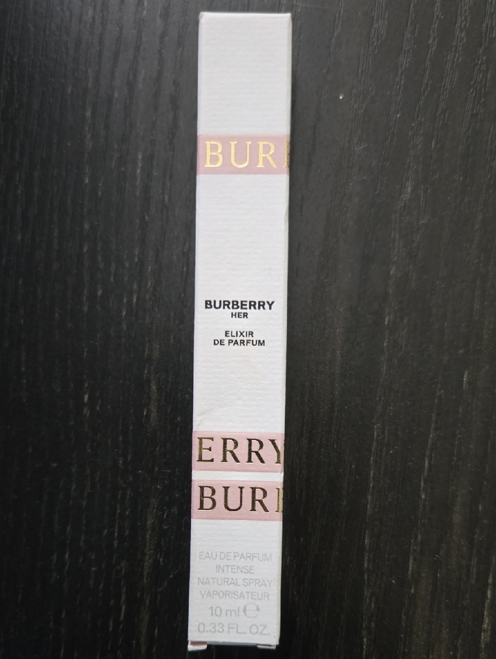 BURBERRY HER ELIXER 10ml TRAVEL SPRAY NIB - Picture 4 of 6